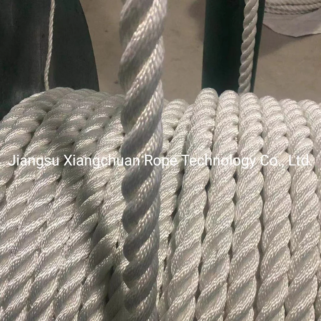 PP Rope/PE Rope/Polyester Rope/Nylon Rope/Hmwpe/UHMWPE/Hmpe Tow Winch Maine Mooring Towing Rope for Fishing Equipment