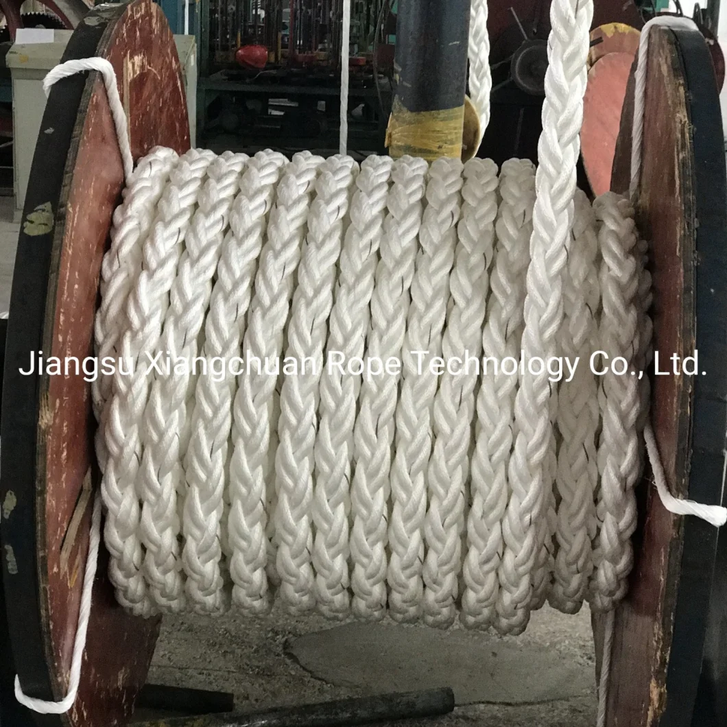 PP Rope/PE Rope/Polyester Rope/Nylon Rope/Hmwpe/UHMWPE/Hmpe Tow Winch Maine Mooring Towing Rope for Fishing Equipment