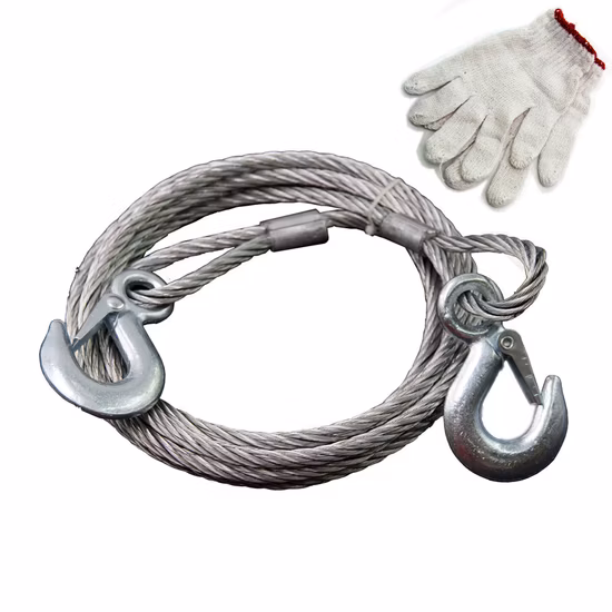 Auto Emergency Tools Car Tow Rope with Hooks
