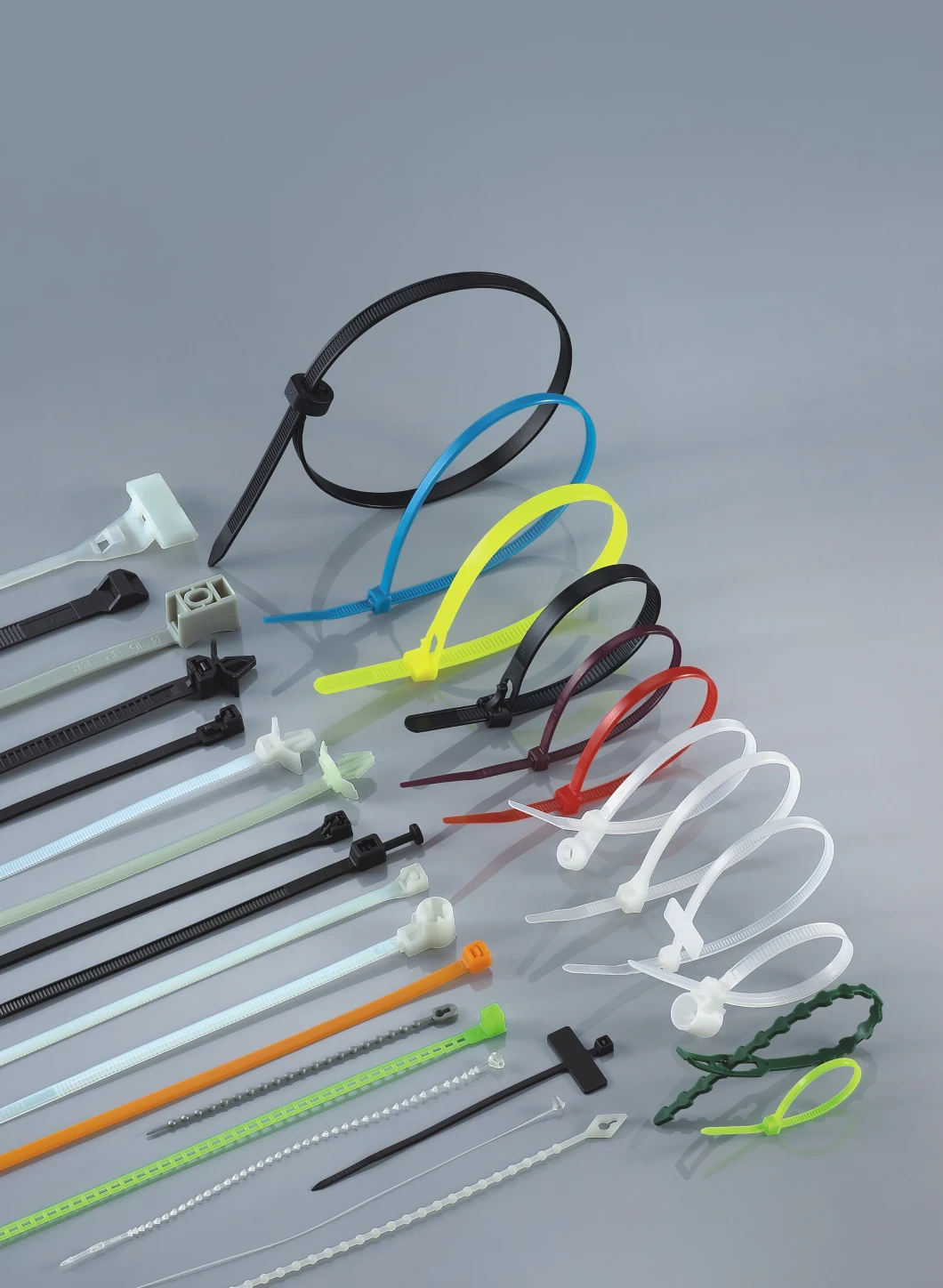 Releasable Zip Ties, Reusable Multi-Purpose Cable Ties 12 Inch Gear Tie Wraps, Soft Twist Ties, 100 PCS,