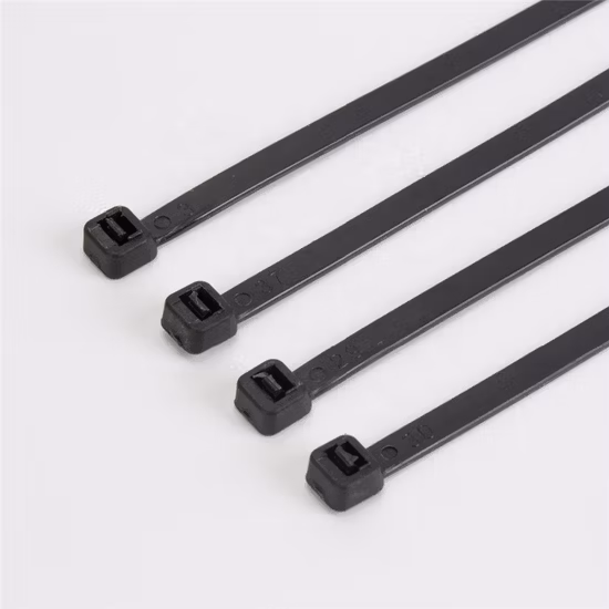 Nylon 12*200 Automatic Rubber China Marker Self Locking Plastic Cable Tie PA66 4.8*400