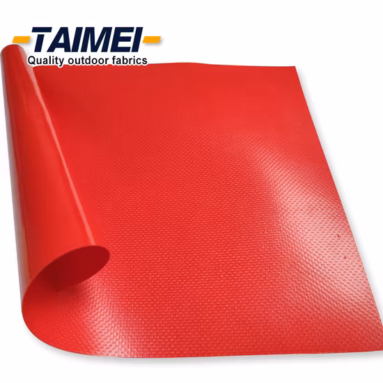 PVC Coated Tarpaulin Vinyl Tarp Fabric PVC Tarpaulin for Truck and Trailer Cover Tarps