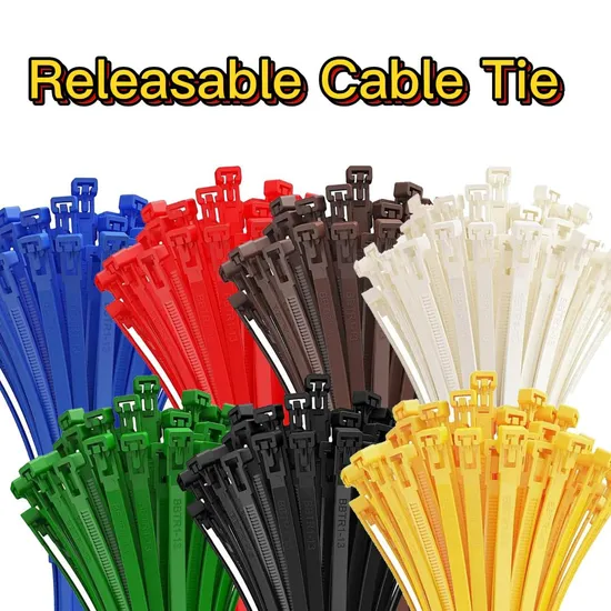 Releasable Plastic Nylon Soft 66 Cable Tie